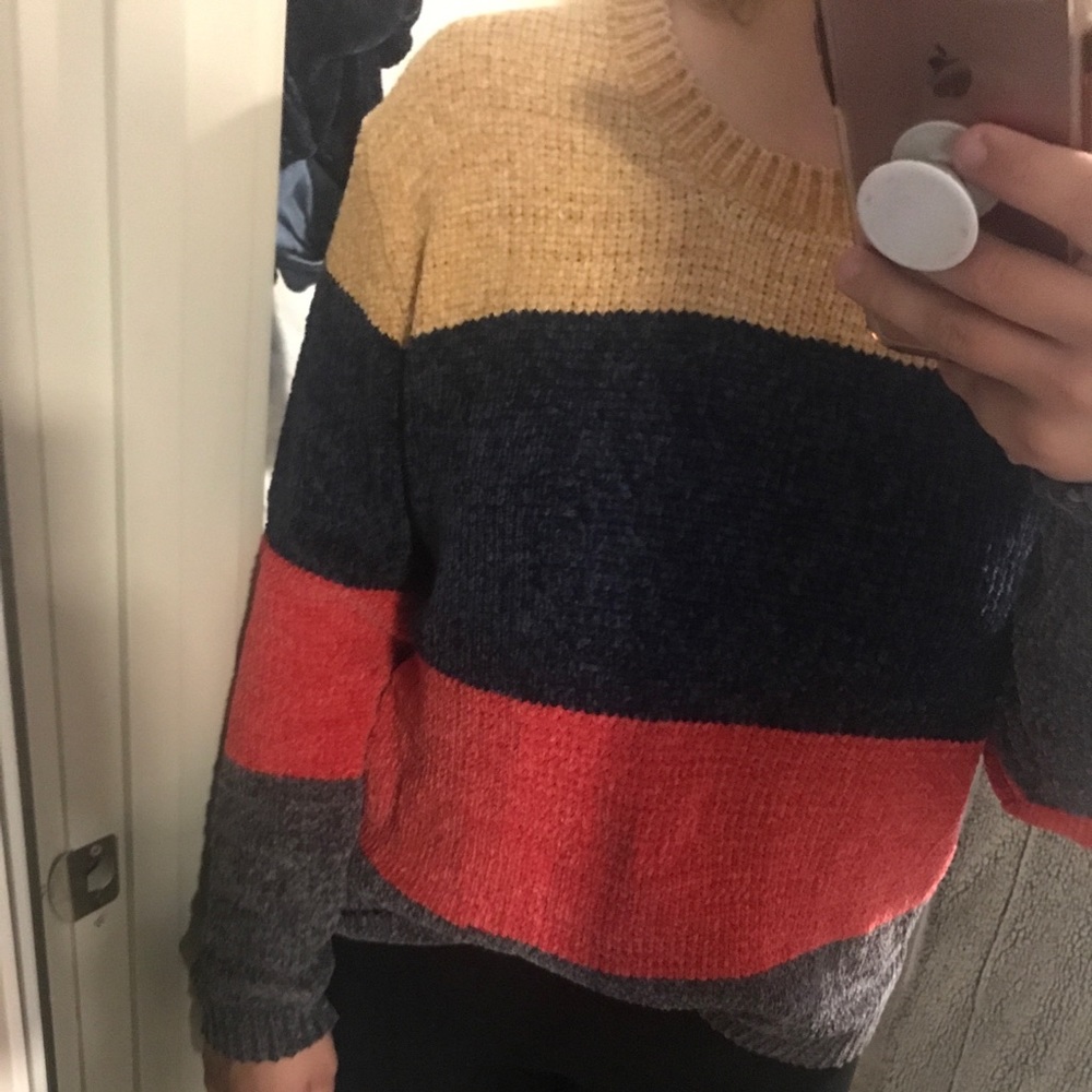 Soft striped sweater